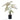 Caladium - Green White - Potted - Artificial
