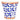 Porto Plant Pot - Blue Tile