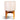 Valetta Plant Pot with Wooden Stand - Speckled Caramel