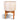 Valetta Plant Pot with Wooden Stand - Speckled Caramel