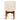 Valetta Plant Pot with Wooden Stand - Speckled Ivory